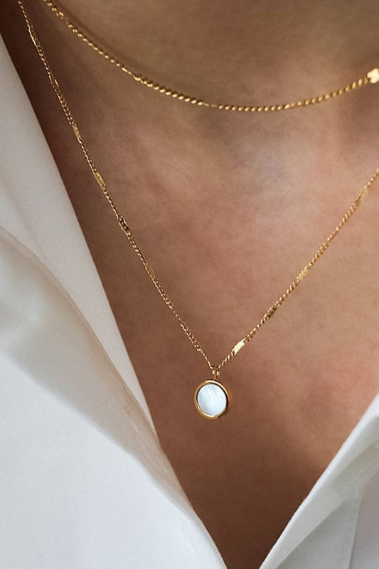 Dainty Double Layered Chain Necklace
