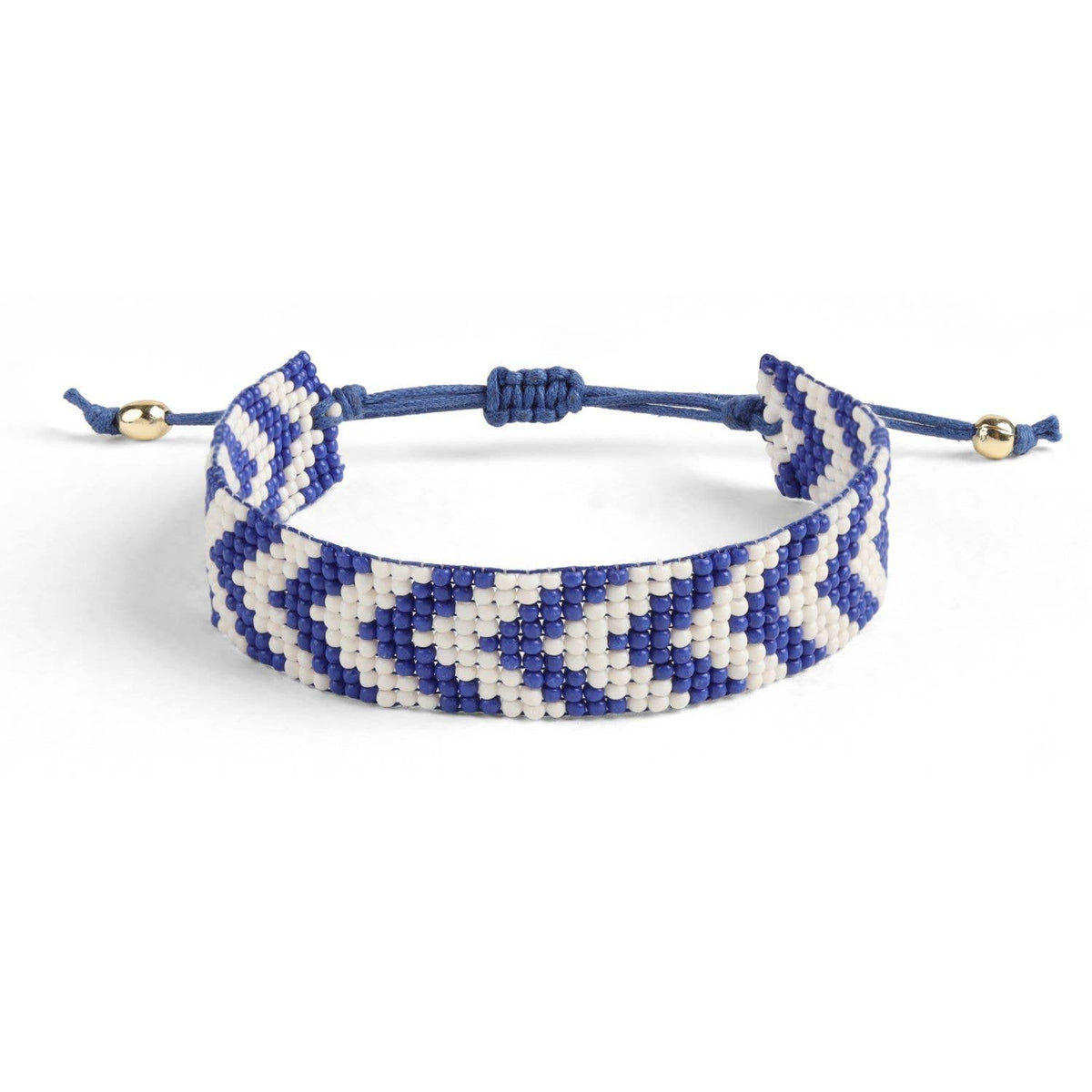 Splendid Iris - Sale - Adjustable Game Day Bracelet: Black/Orange