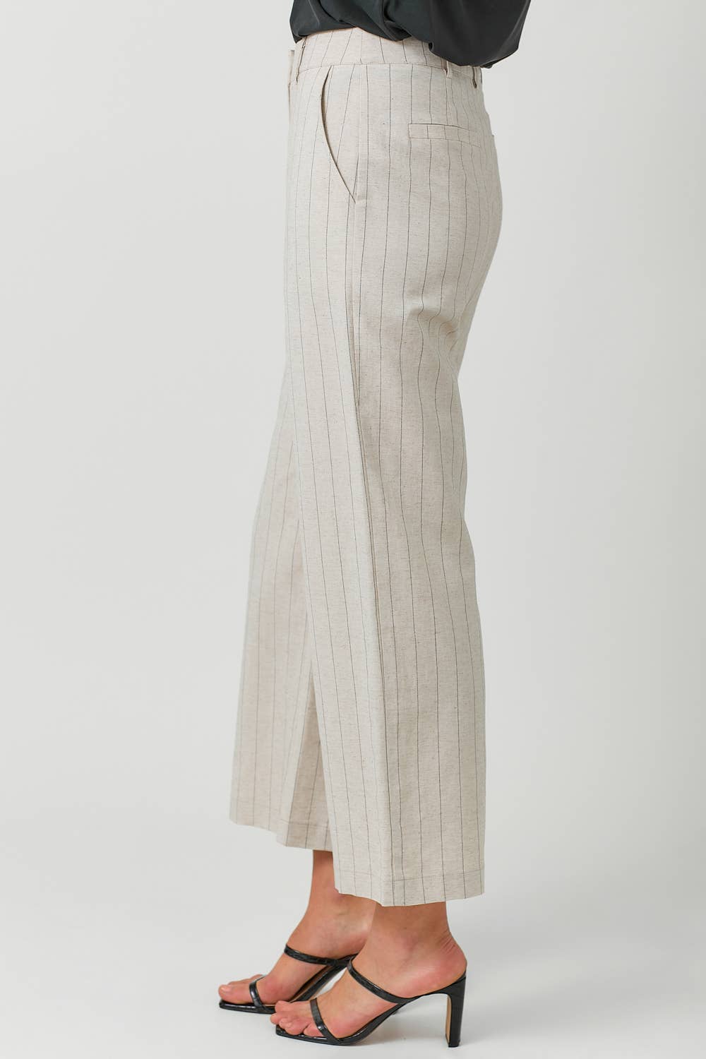 Pin Stripe Tailored Trousers