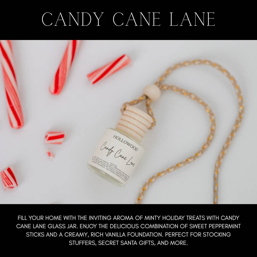 HOLLOWOOD FRAGRANCE - HOLIDAY CAR DIFFUSER: CASHMERE CEDAR