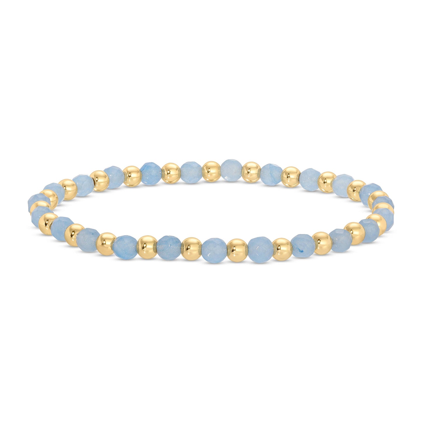 Splendid Iris - Stretch Stone & Bead Bracelet - Assorted