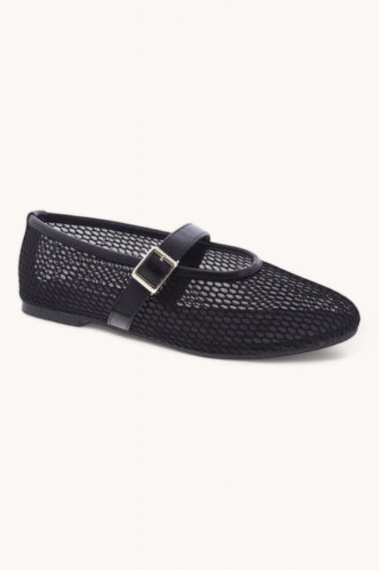Mary Jane Mesh Ballet Flat