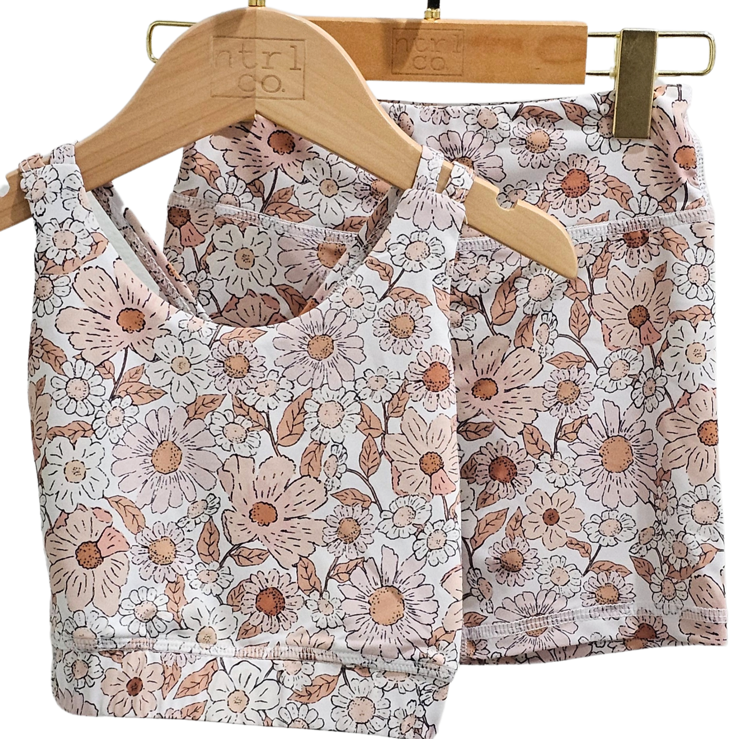 Wildflower Whisper 2 Piece Athletic Set: 5T