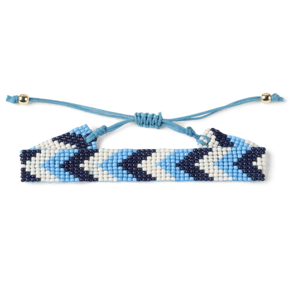 Splendid Iris - Sale - Adjustable Game Day Bracelet: Black/Orange