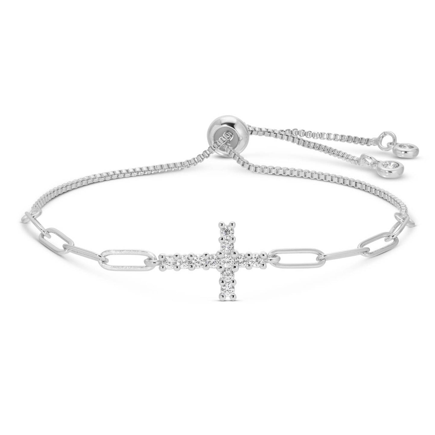 Splendid Iris - Cross Pulley Bracelet: Gold