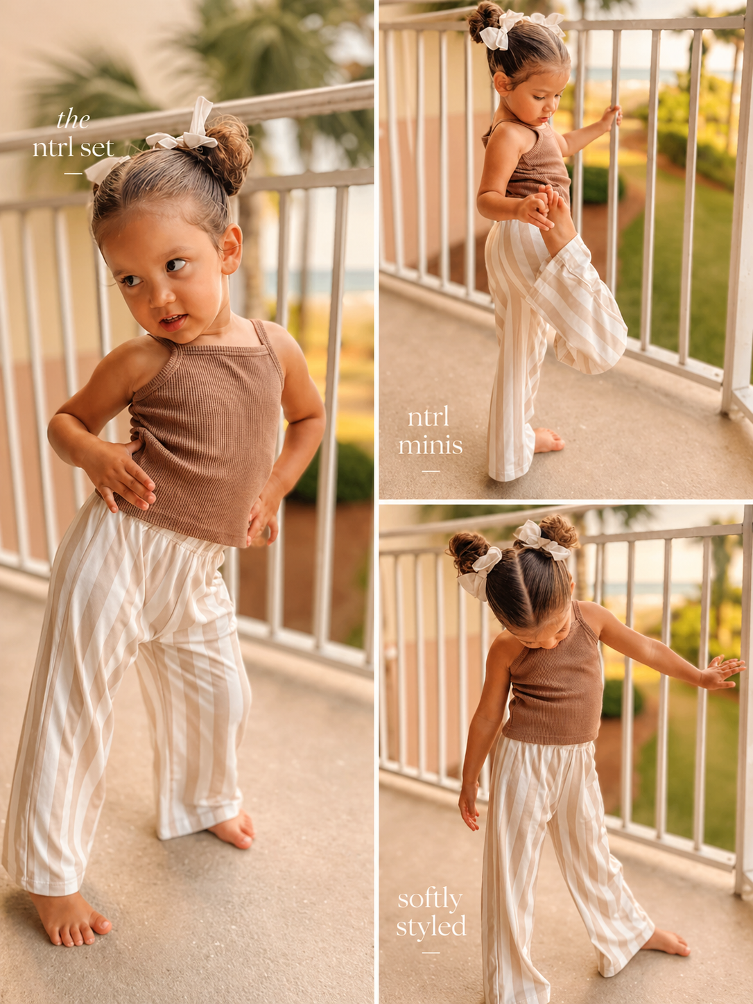 Beach Lines Lounge Pants | Sunkissed-Tan