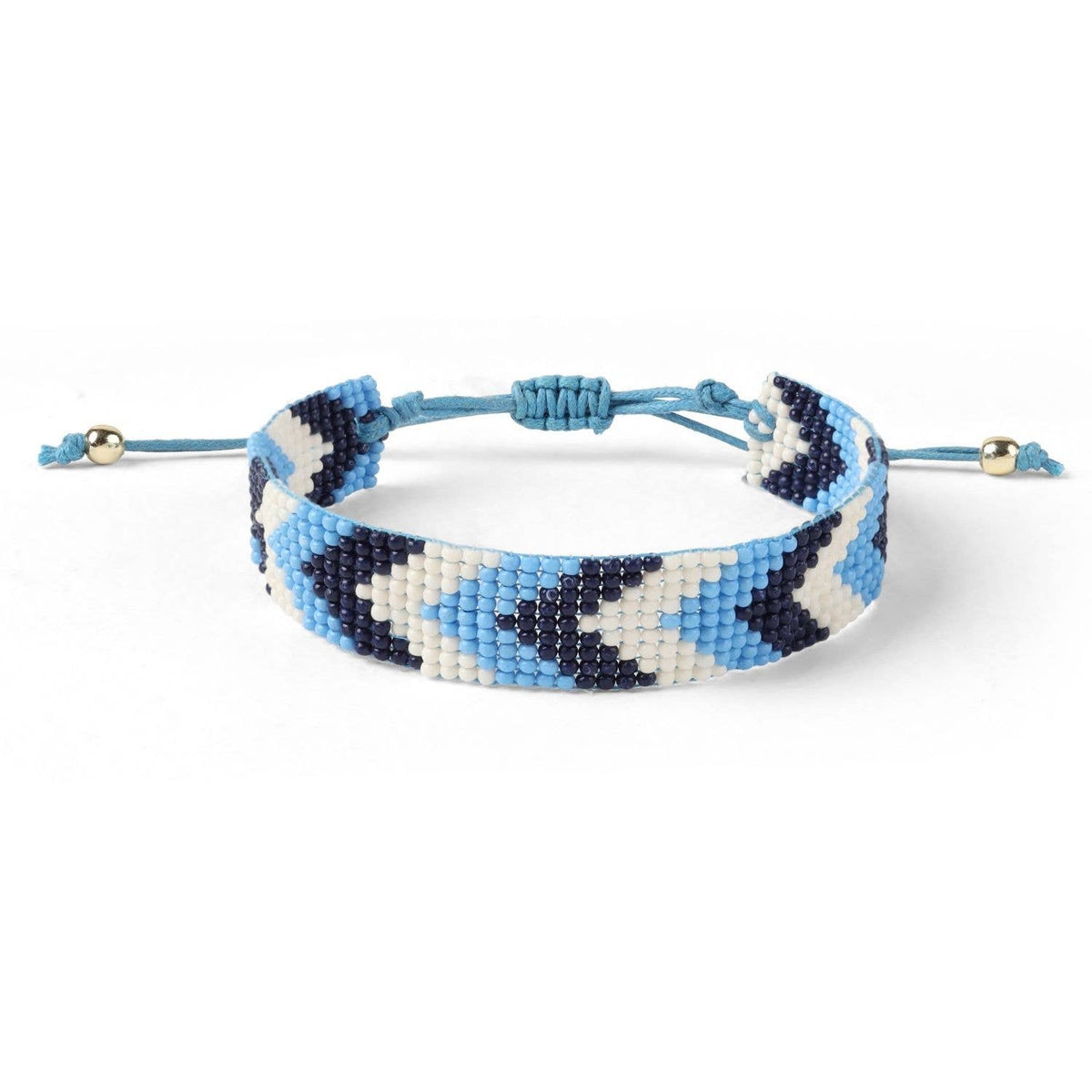 Splendid Iris - Sale - Adjustable Game Day Bracelet: Black/Orange