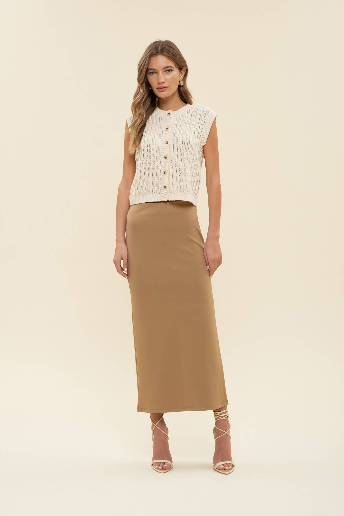 High Waist Pencil Skirt
