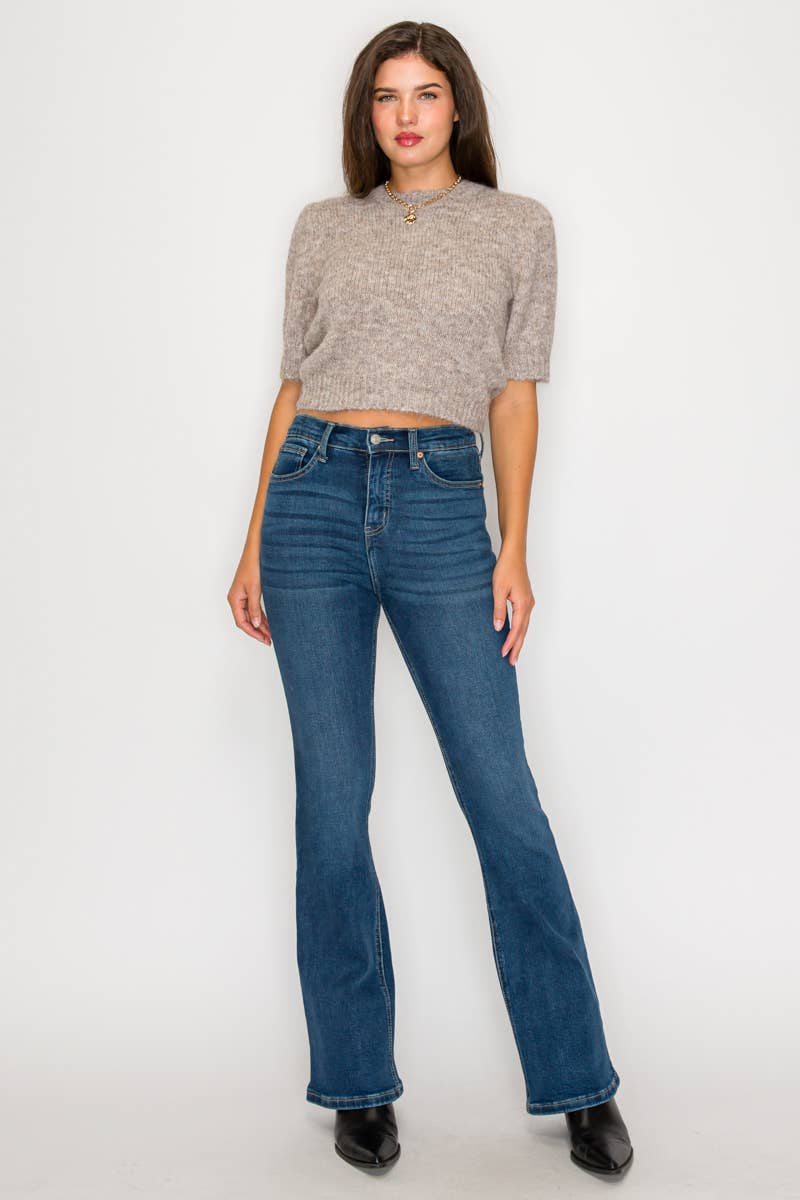 High Rise Bootcut with Tummy Control