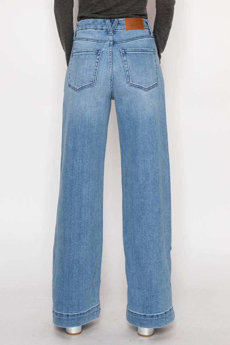 ARTEMIS VINTAGE - INSEAM TRANSFORM HIGH RISE TUMMY CONTROL A-WIDE JEANS