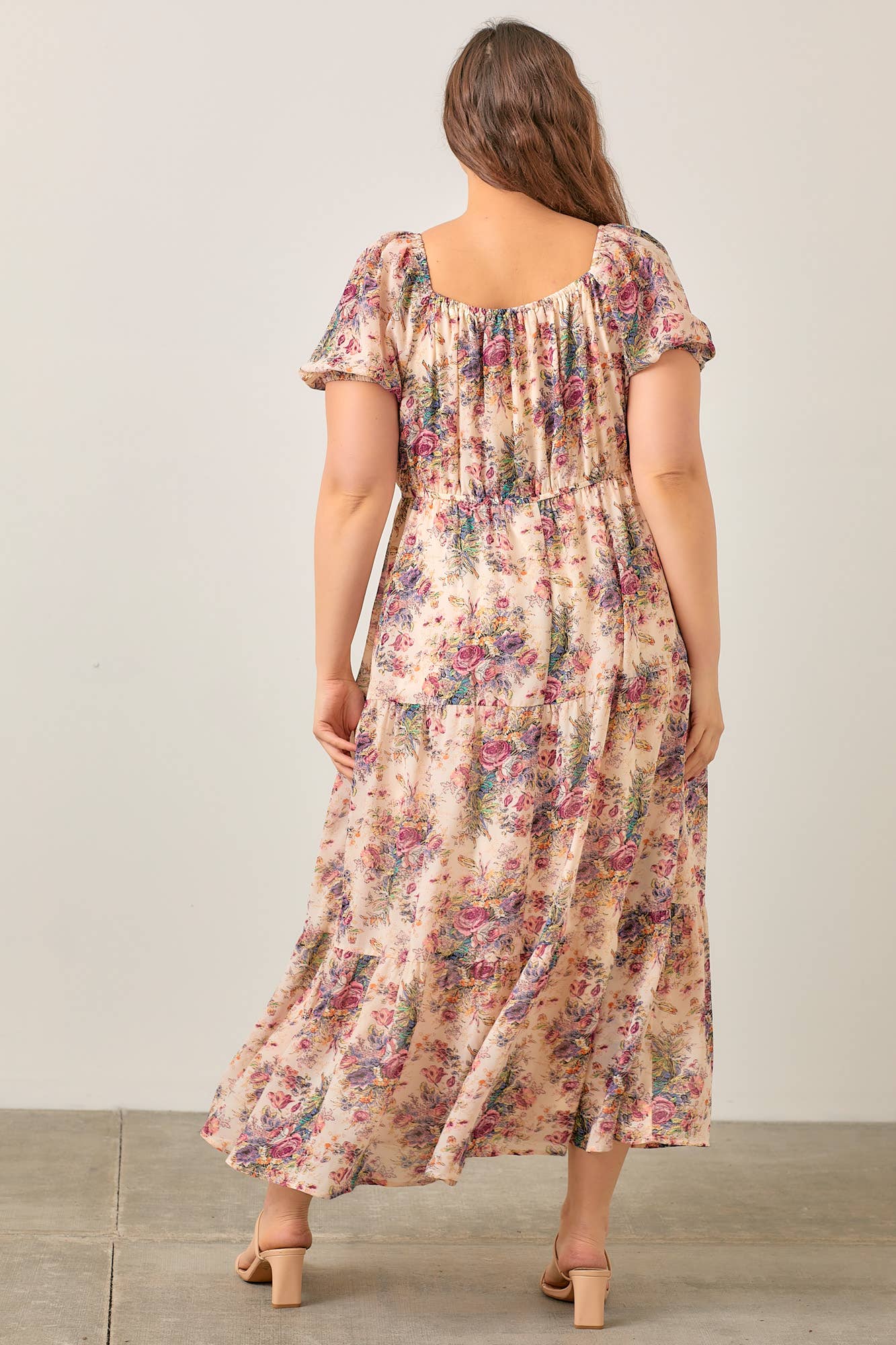 Romantic Floral Maxi Dress