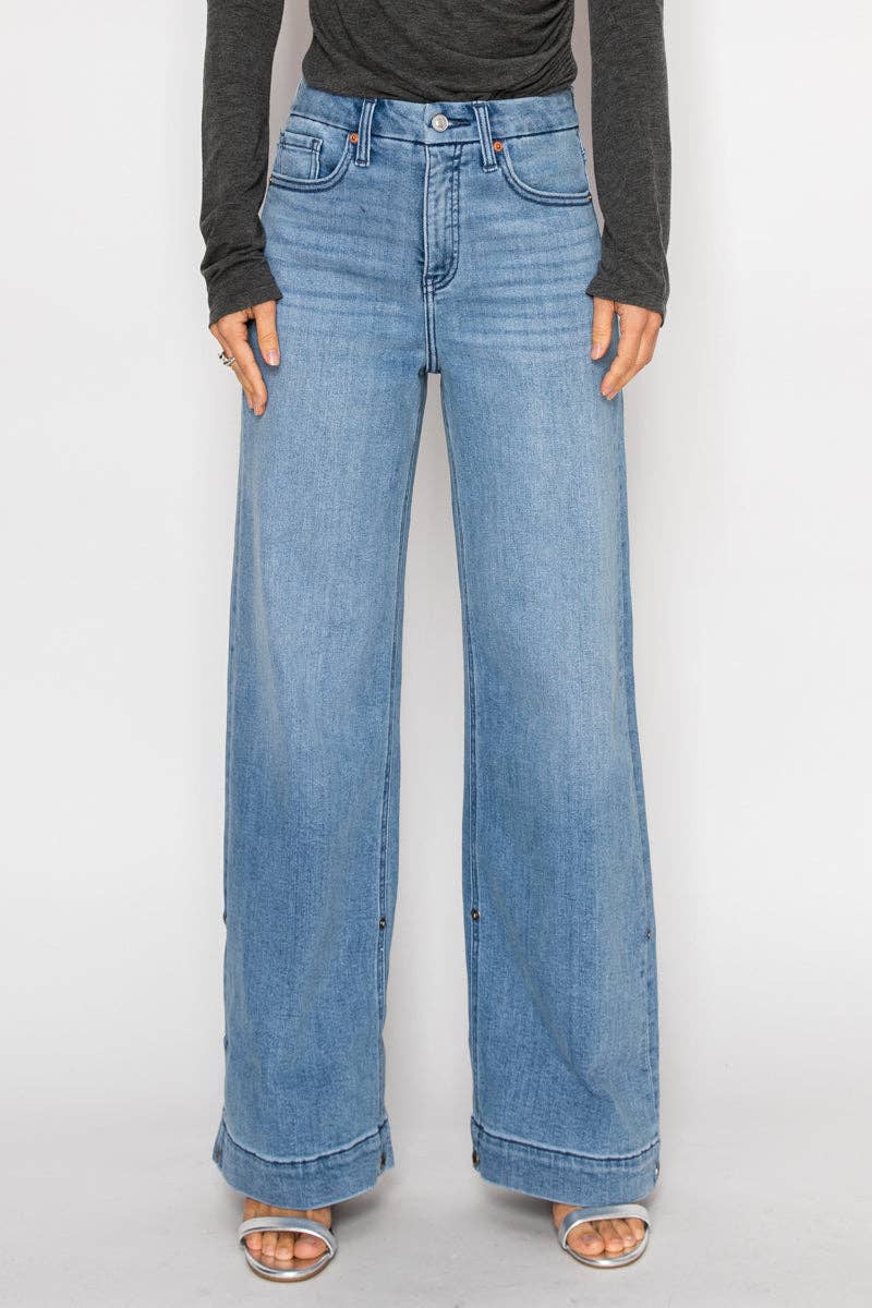 ARTEMIS VINTAGE - INSEAM TRANSFORM HIGH RISE TUMMY CONTROL A-WIDE JEANS