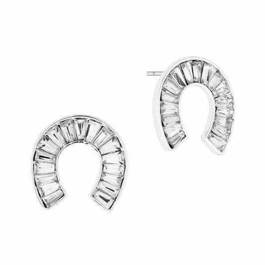 Nolan Earrings: Silver